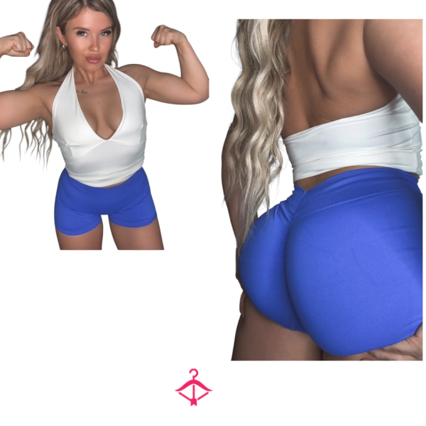 Muscle M0mmy 💪🏼 Sweaty Gym Shorts 💙