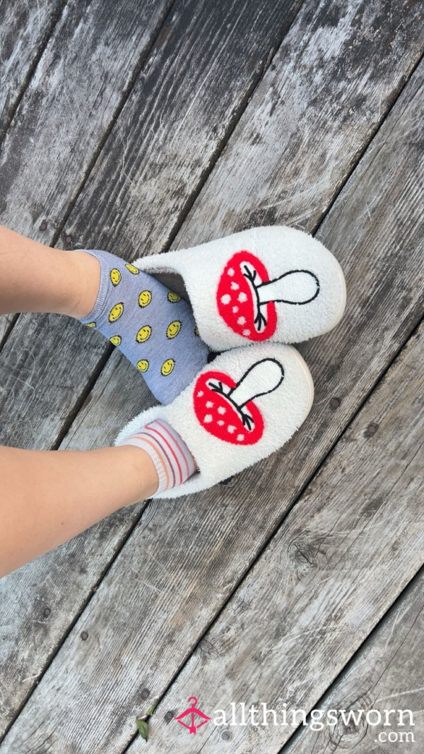 Mushroom Slippers
