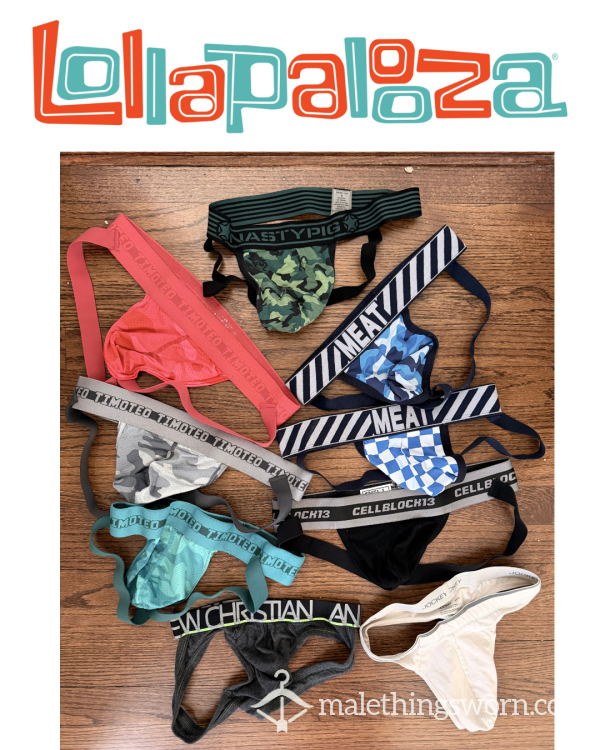 Music Festival Used Jock/Thong