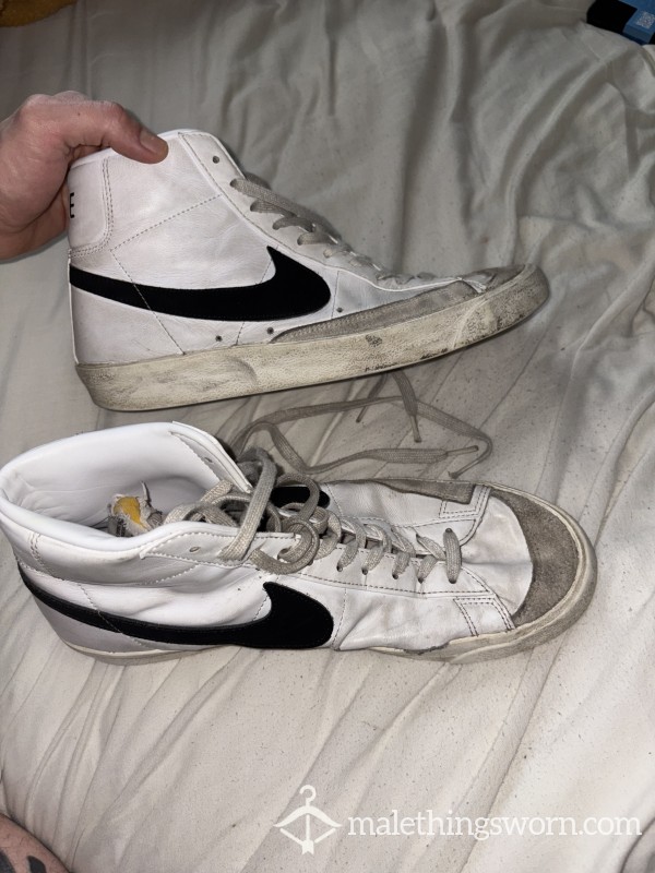 Musky, Stinking 4 Year Old Gym Shoes. Never Washed.