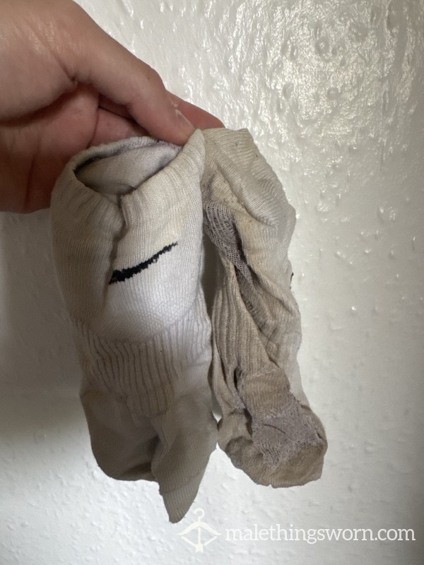 Musky Sweaty Nike Trainer Socks