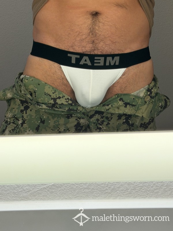 Musky White MEAT Jock