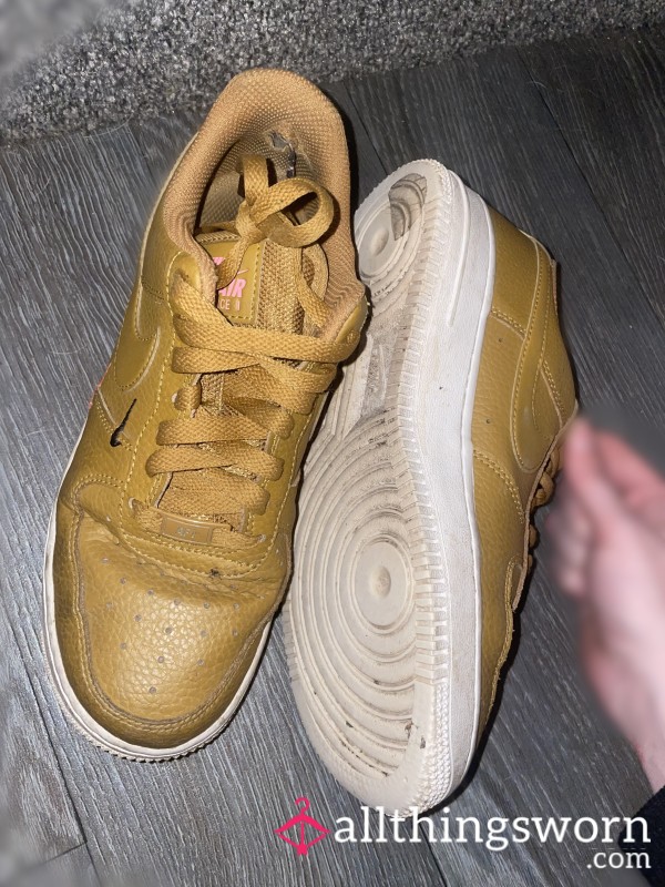 Mustard Air Force 1s