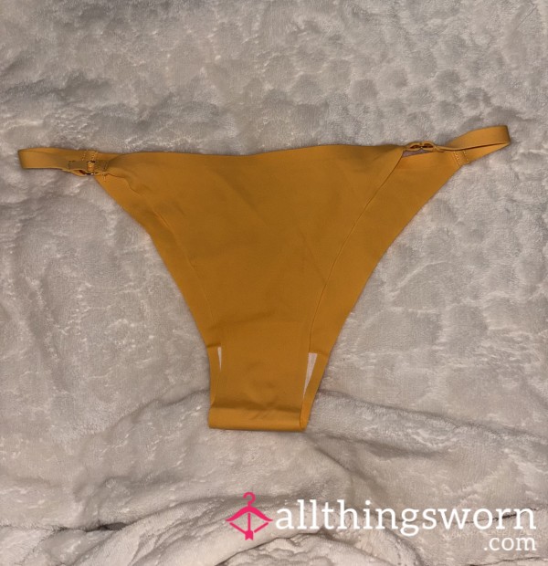 Mustard Yellow Seamless Panties