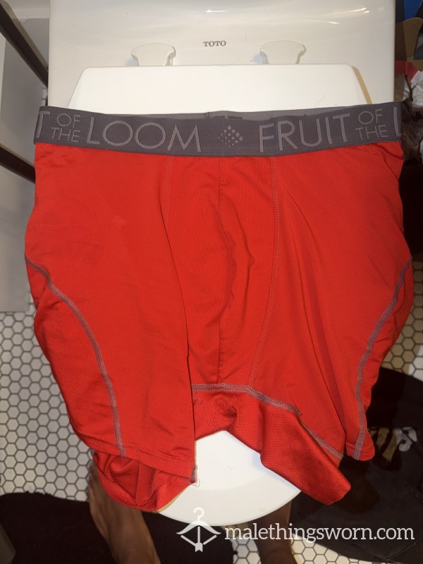 Musty 2 Day Old Exercised Boxer Briefs