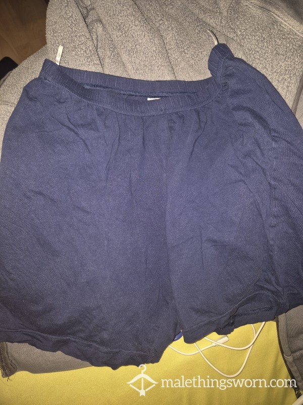 Musty Dark Blue Shorts