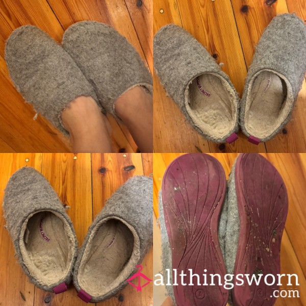 My 2 Year Old Filthy Smelly Size 4 Slippers