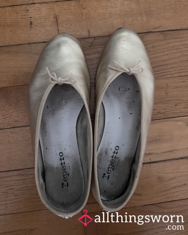 My 3-year Worn & Stinky Repetto Ballet Flats