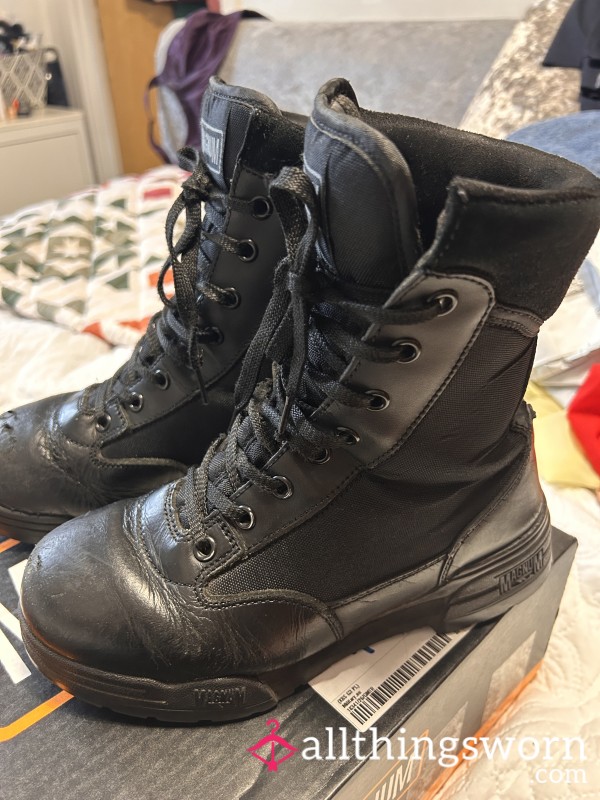 My 3yrs Old Magnum Prison Boots