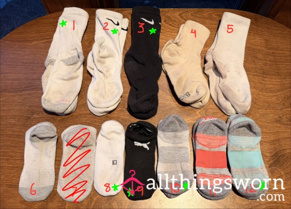 My Available Vinegary Socks!