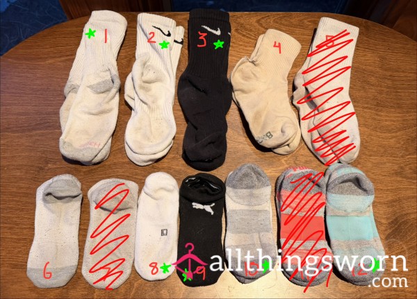 My Available Vinegary Socks!