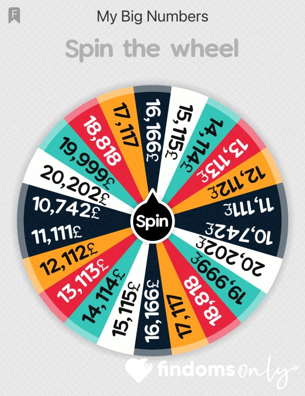 My Big Numbers Spins