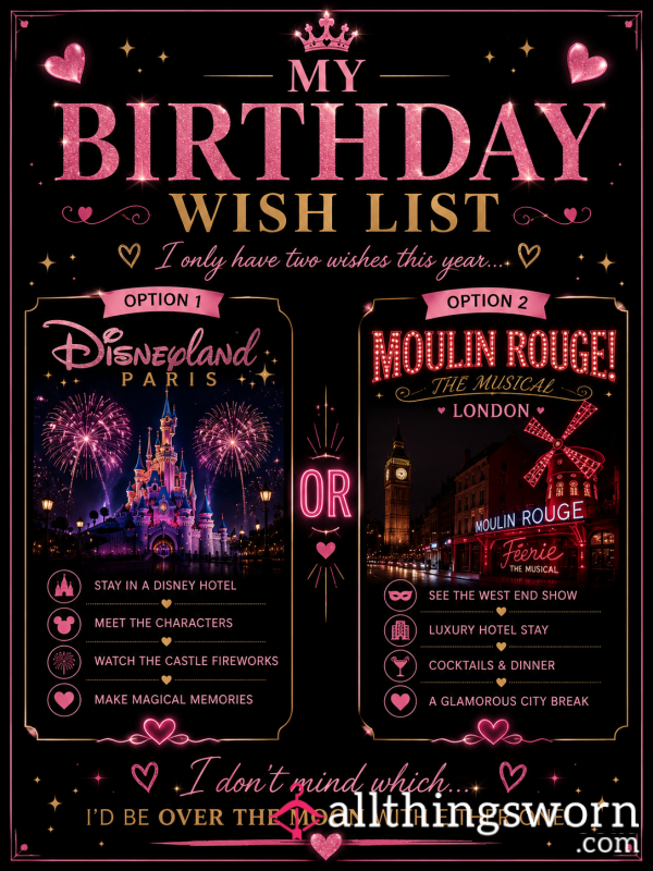 My Birthday Wish!!