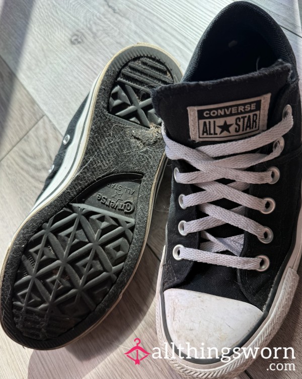 My Black Converse 🖤 W 8.5