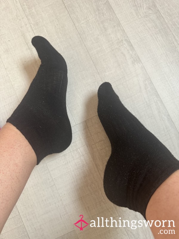My Black Socks That Hugged My Feet So Tightly 👣
