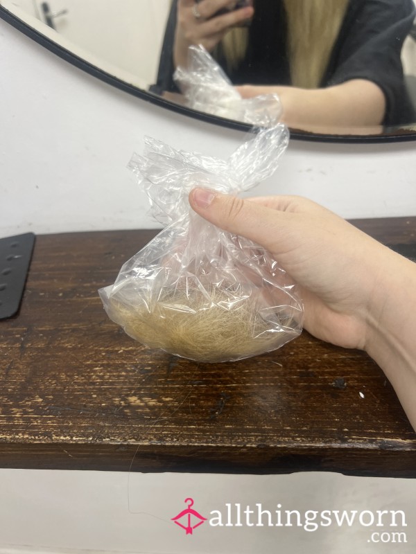 My Blonde Hair (dead Ends) From The Hairdressers