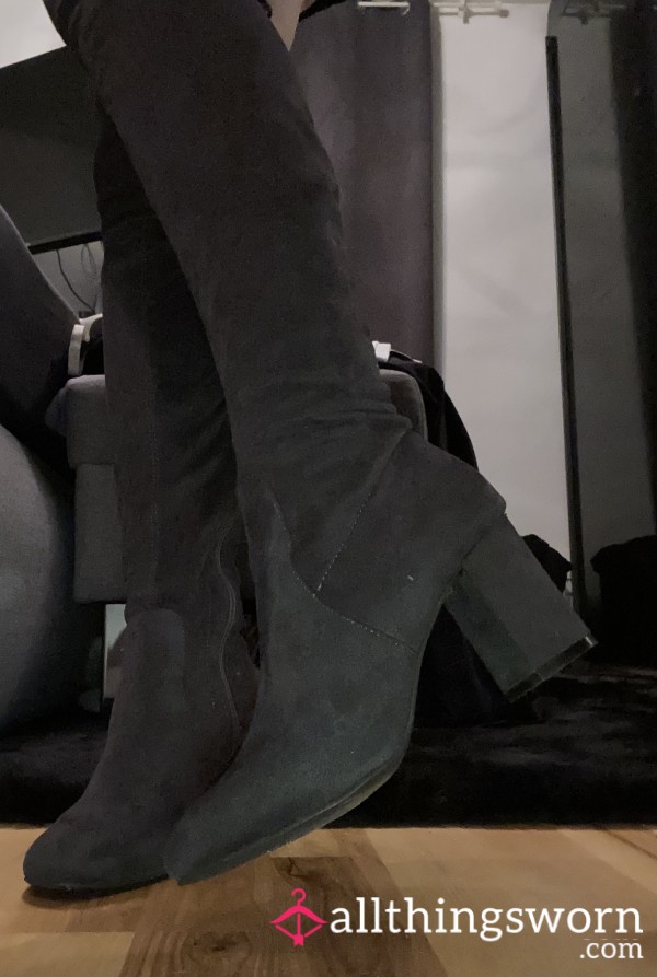 My Boots That I’ve Been Wearing Everywhere🤗 They Have Seen A Lot, And Been Worn For Years Now