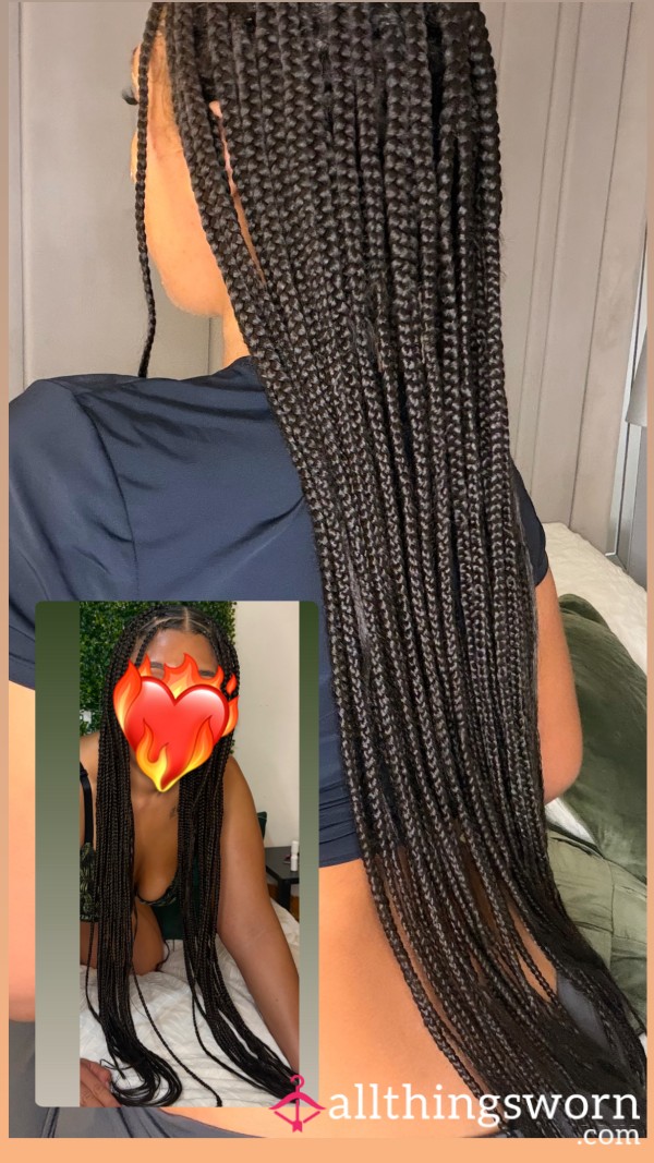 My B*m Length 6 Week Old Braids - Ready To Take Out!