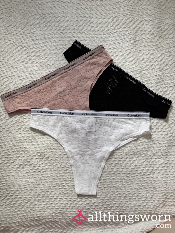 My Calvin’s Lacey Little Briefs
