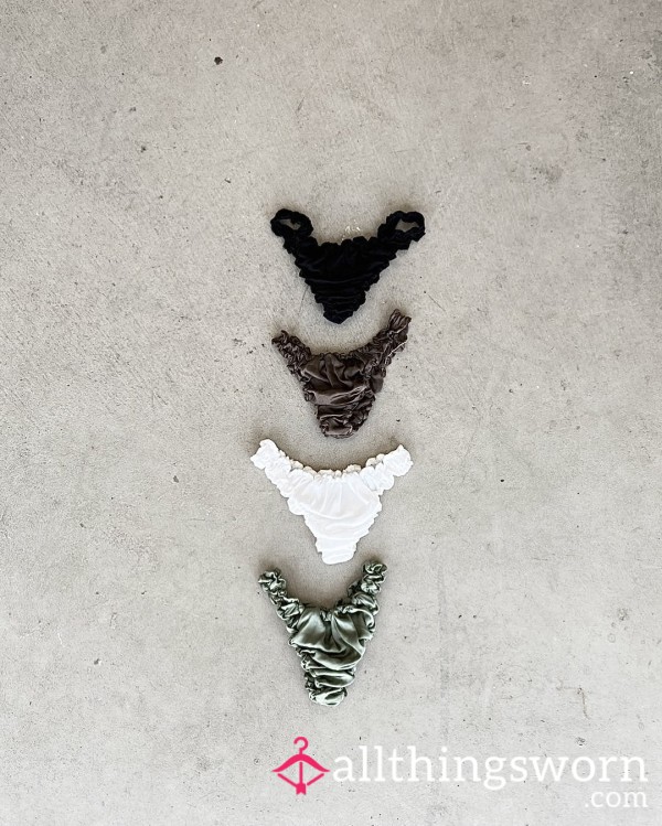 My Cla**y Silky Worn Panties