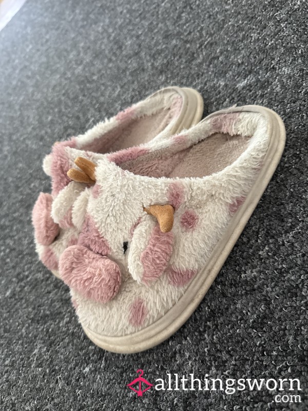 My Cosy Cow Slippers 💕