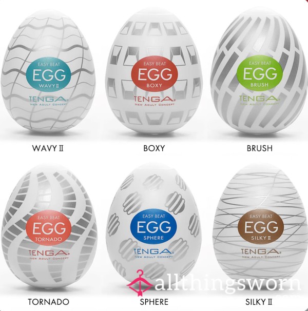 My C*m Covered Tenga Egg