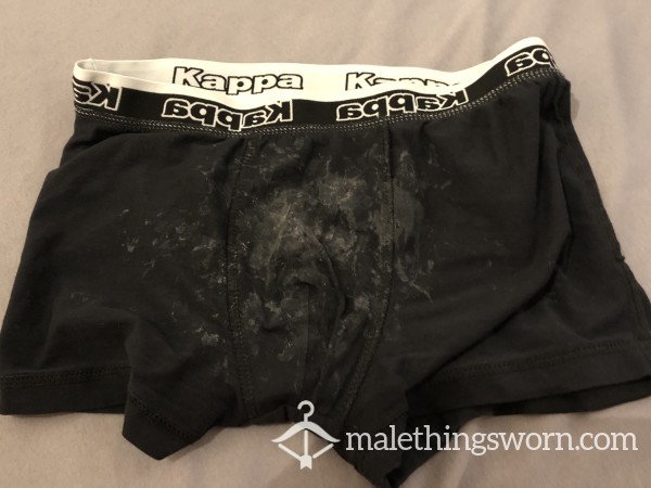 My “c*m-rag” Black Boxers