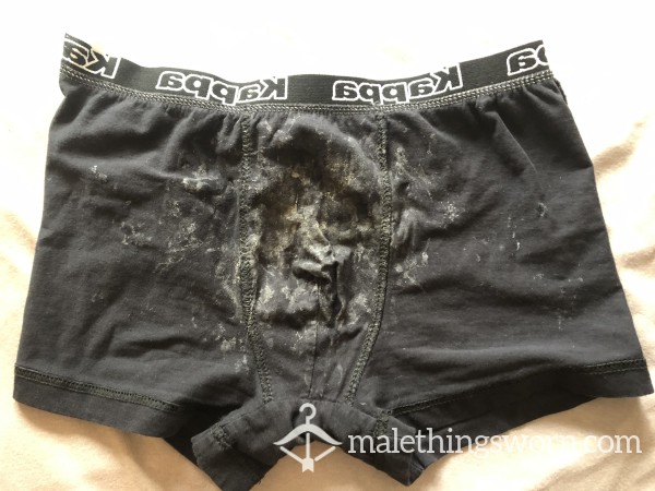 My “c*m-rag” Black Boxers