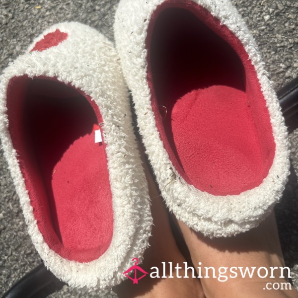 My Cute Dirty Fluffy Little Slippers