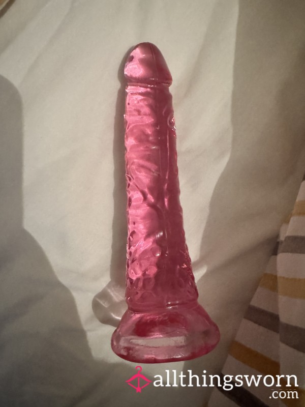 My Cute Pink Overly Used Di**o