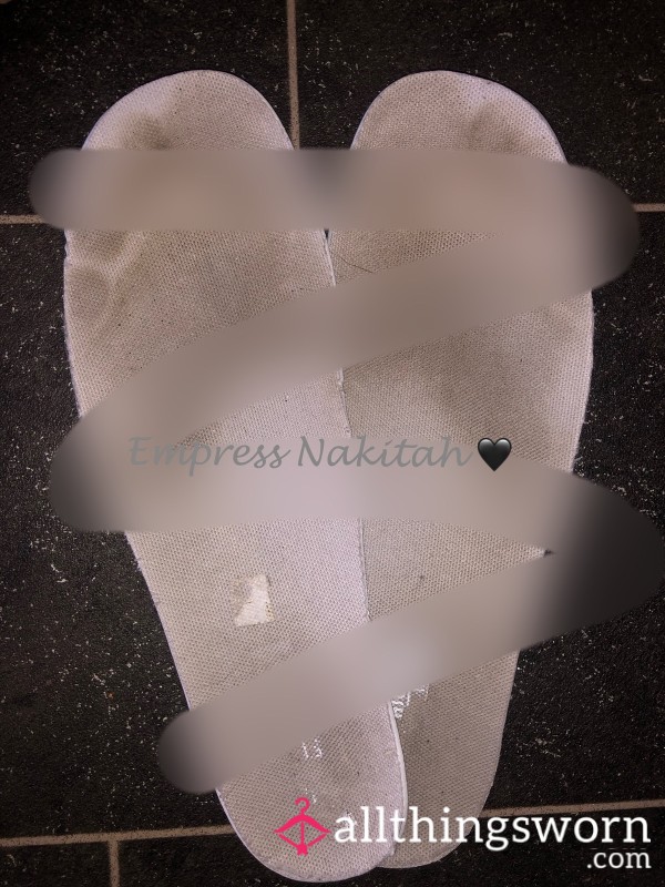 ❗️SOLD ❗️ More Coming Soon AF1’s - ❗️My Deeply Scented Filthy Stinky New Balance Insoles - Worn Bare Foot - Size 5