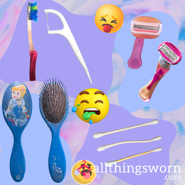 USED BATHROOM ITEMS 💦 PERSONAL & WORN