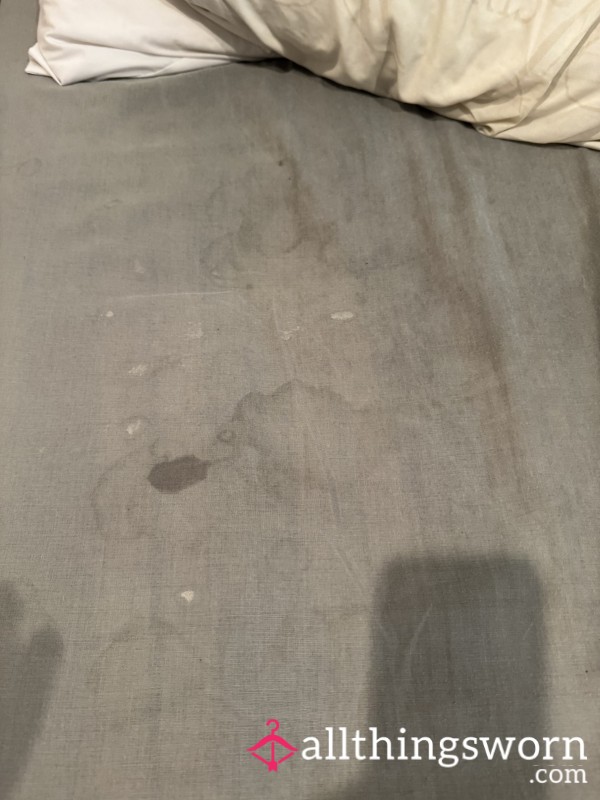 My Dirty, Sweaty, C*m Stained Double Sheet