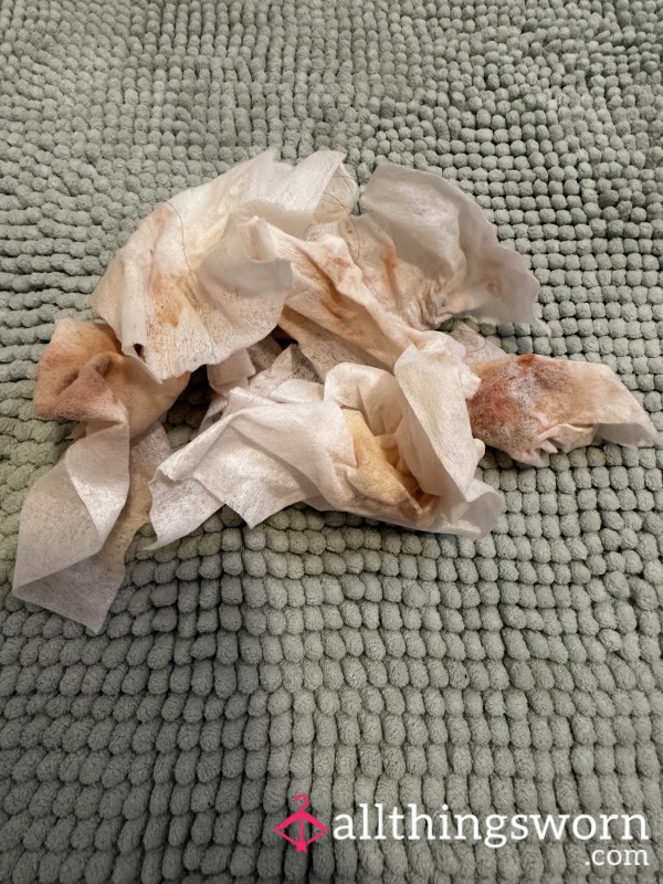 Aphrodite’s Dirty Used Makeup Wipes 💄