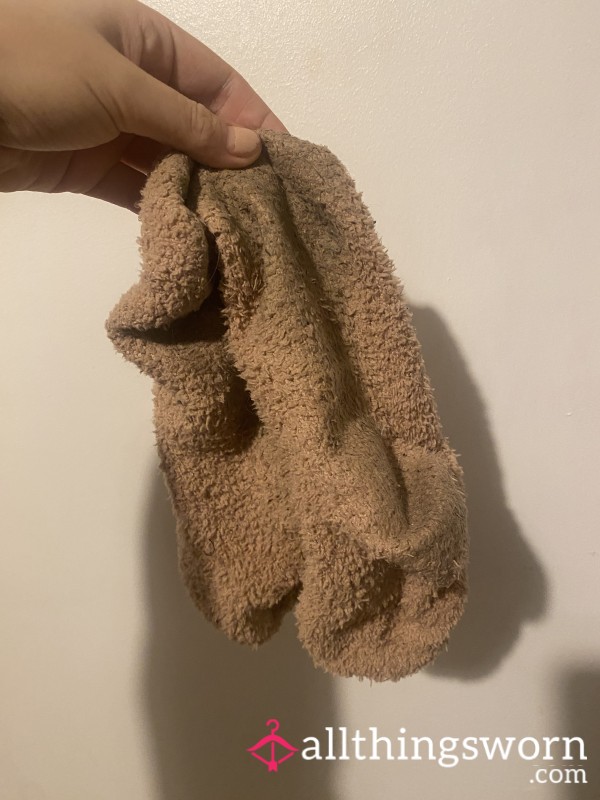 My Dirty Worn Fluffy Socks