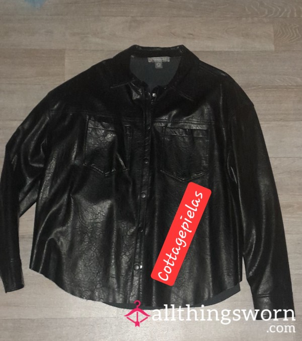My Dominating Black Leather Jacket