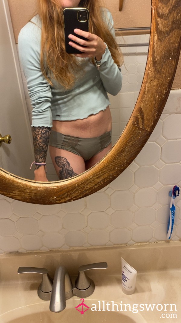 My Fave Panties, Worn Day And A Half And On A Workout Day🥵