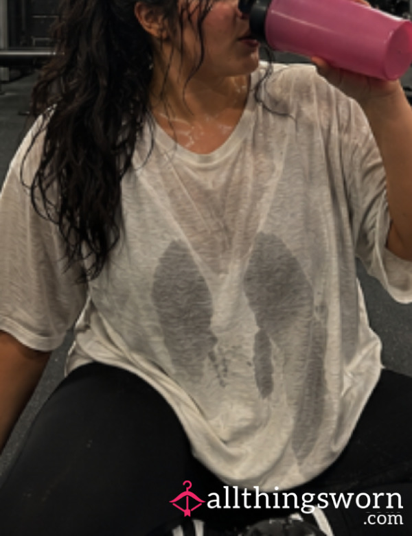 My Favorite Black And Worn Out Sweat Thirty Thong