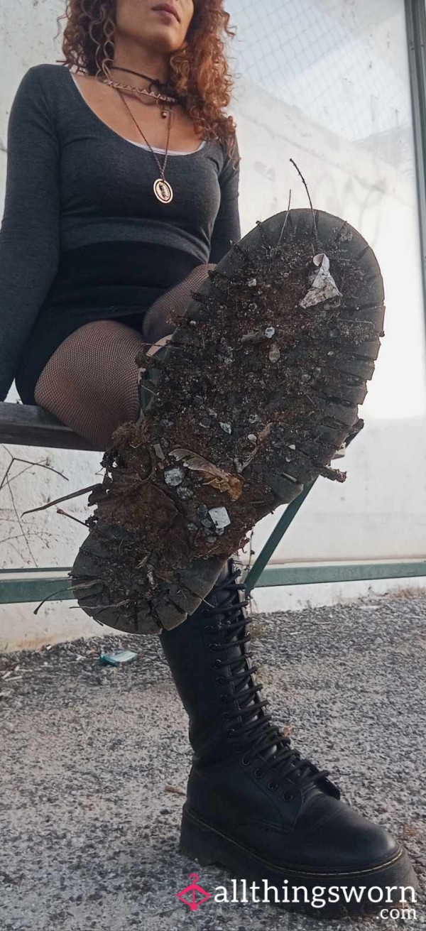 My Favorite Domme Military Boots