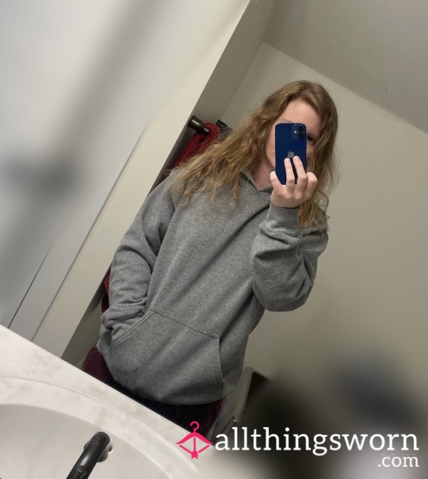 My Favorite Old Gray Hoodie
