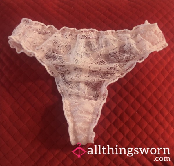 My Favorite Light Pink Lace Panties