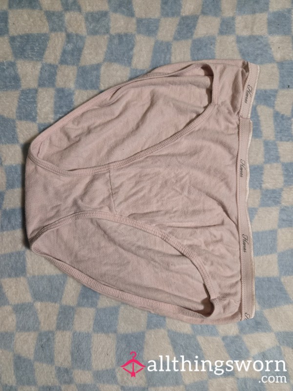 My Favorite Pastel Pink Cotton Panties 🩷