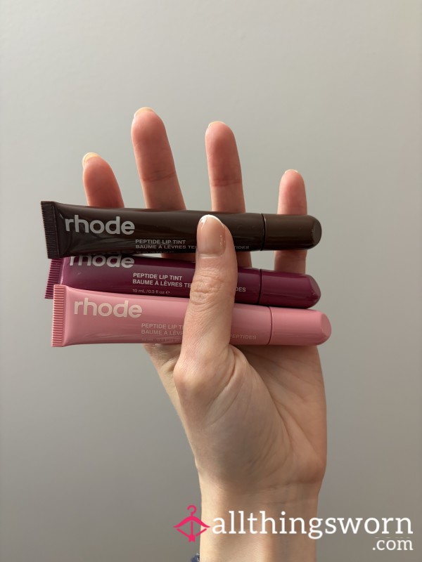 My Favorite Rhode Lip Tints