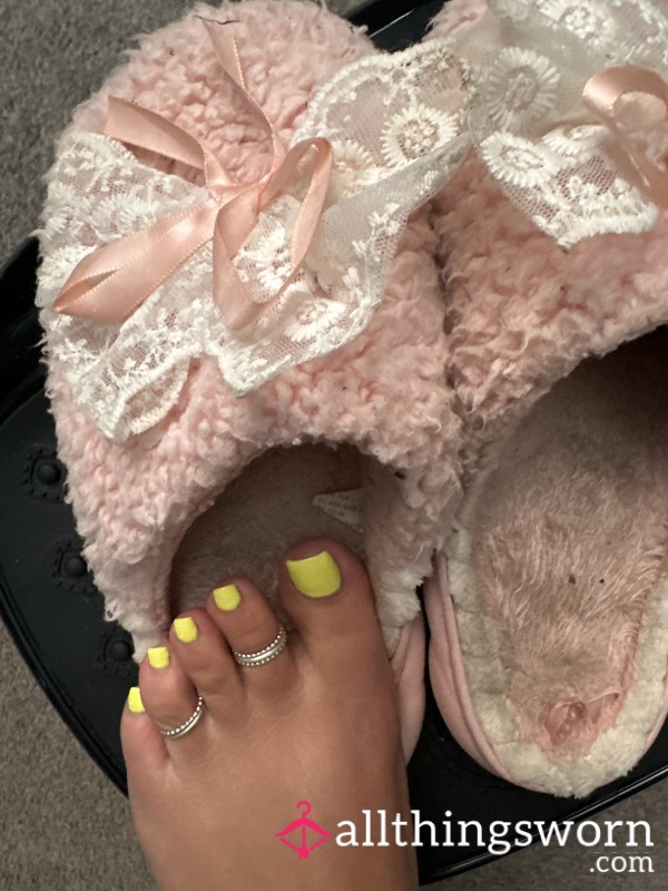 My Favorite Size 9 Worn In Slippers