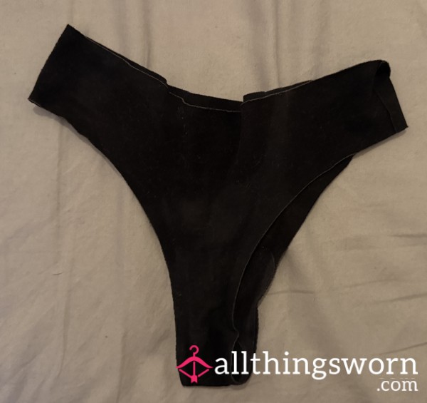 My Favorite Soft Black Thongs