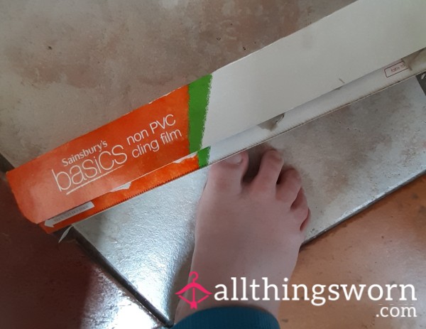 My Feet And Cling Film ?