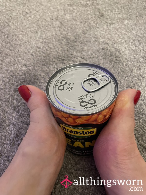 My Feet Getting Messy With Baked Beans