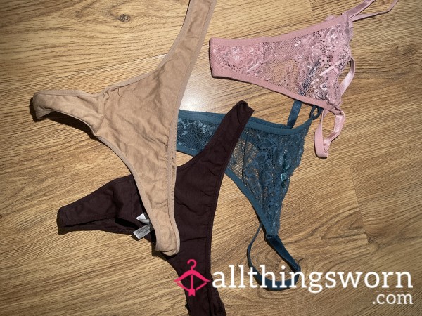 My First Listing Of My Everyday Thongs! 😝 All Day Use