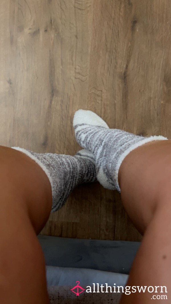 My Fluffy Worn Socks 💕💕💕
