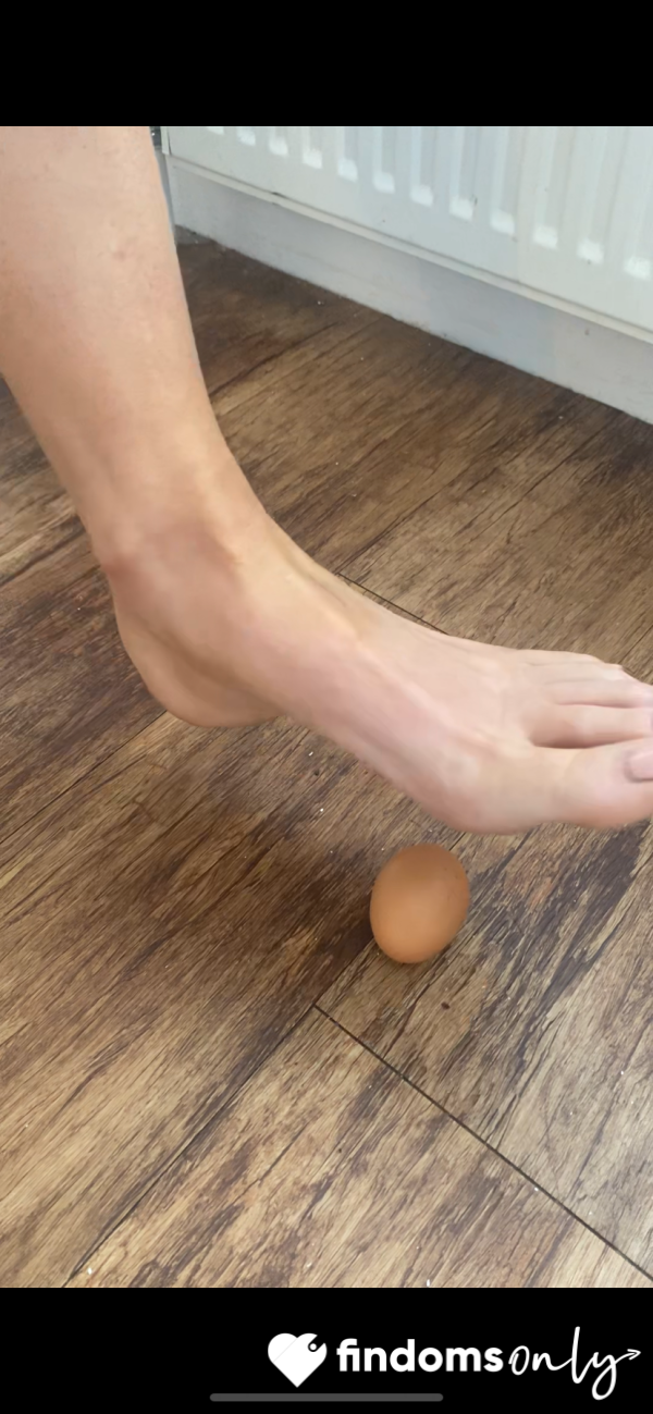 My Foot Crushing Your Balls…..
